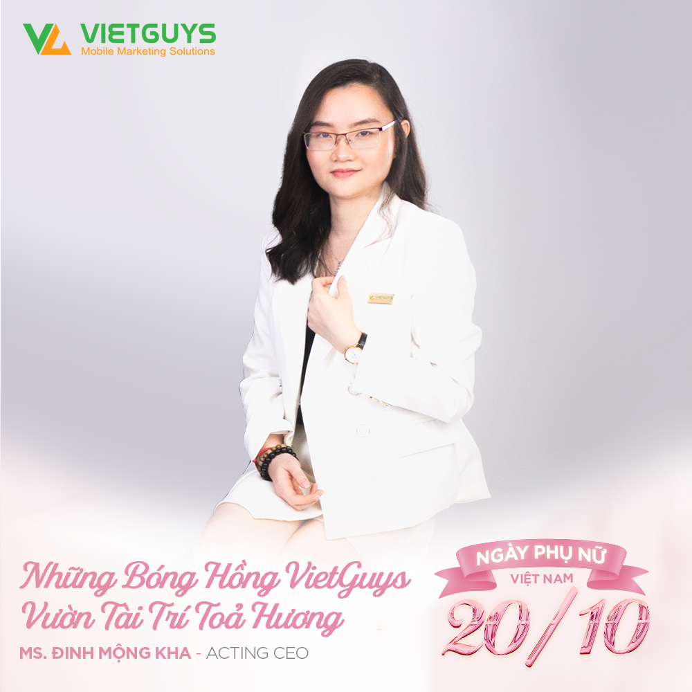 Đinh Mộng Kha Acting CEO VietGuys