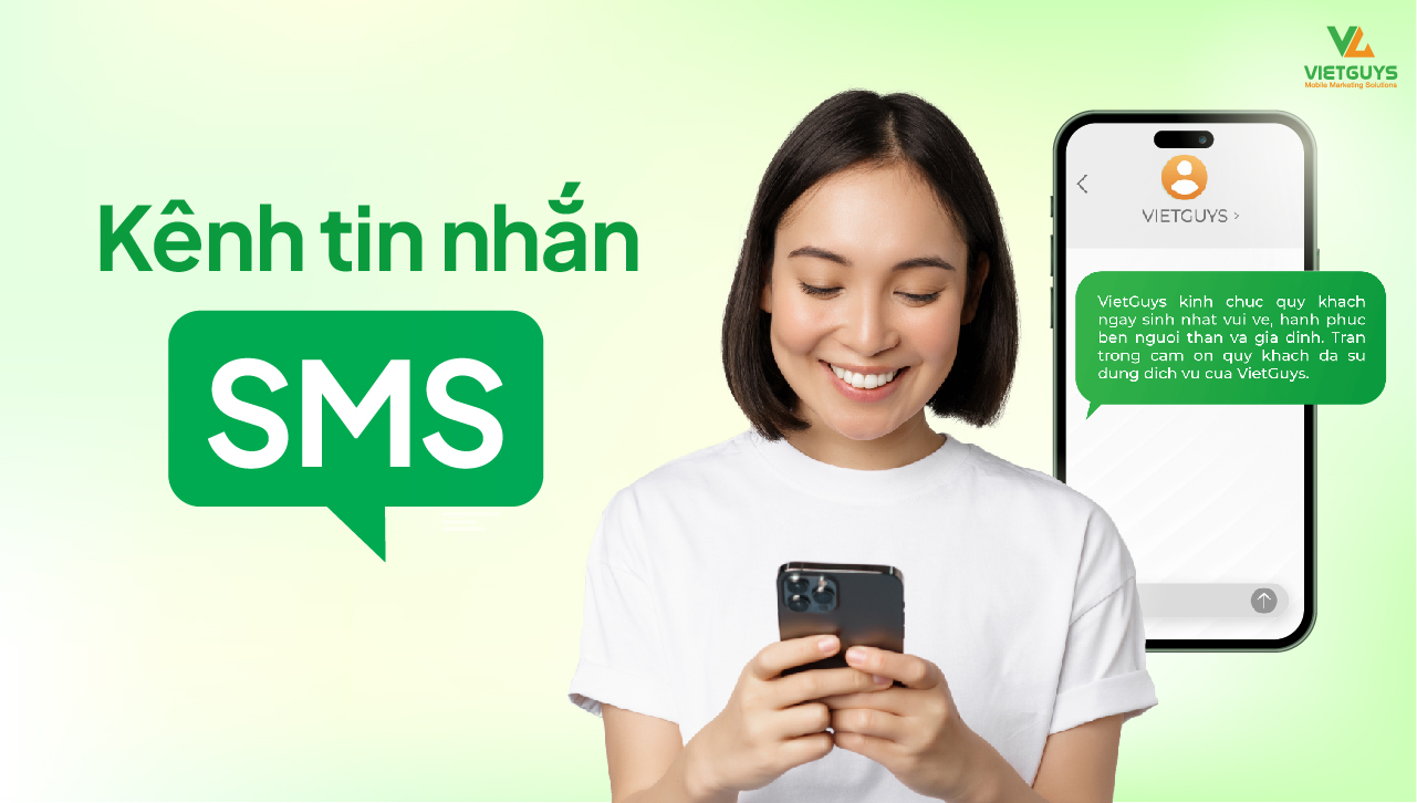 Kênh tin nhắn SMS.