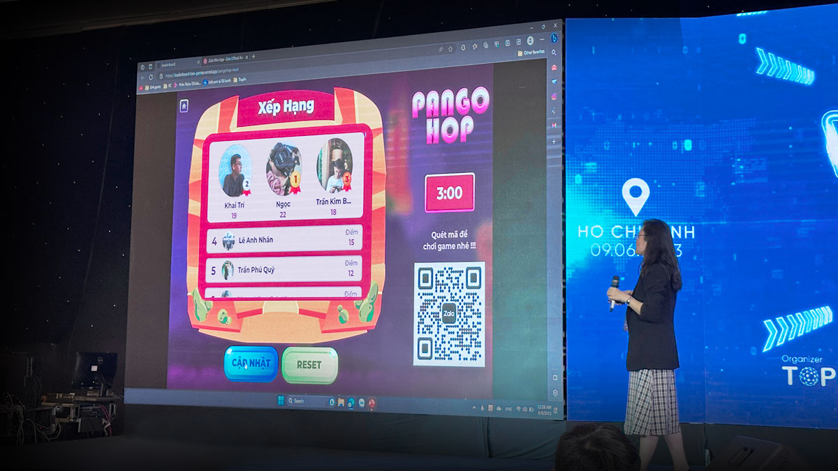 Trải nghiệm PangoHop trên Master Channel.