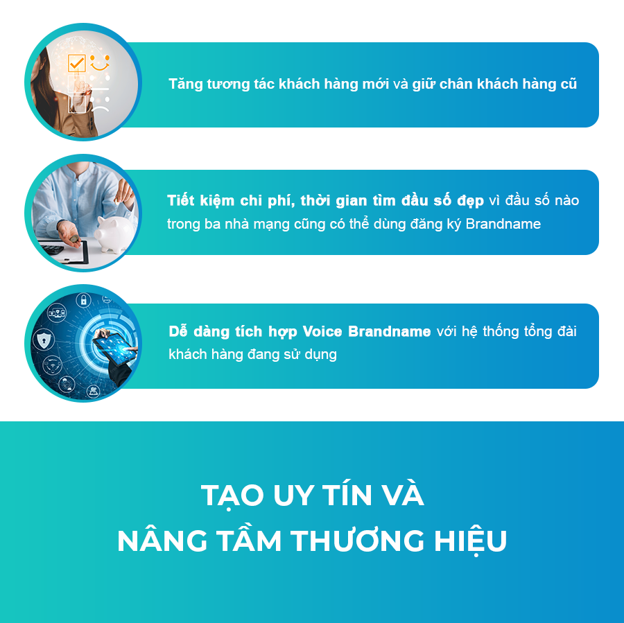 tạo uy tín và nâng tầm thương hiệu