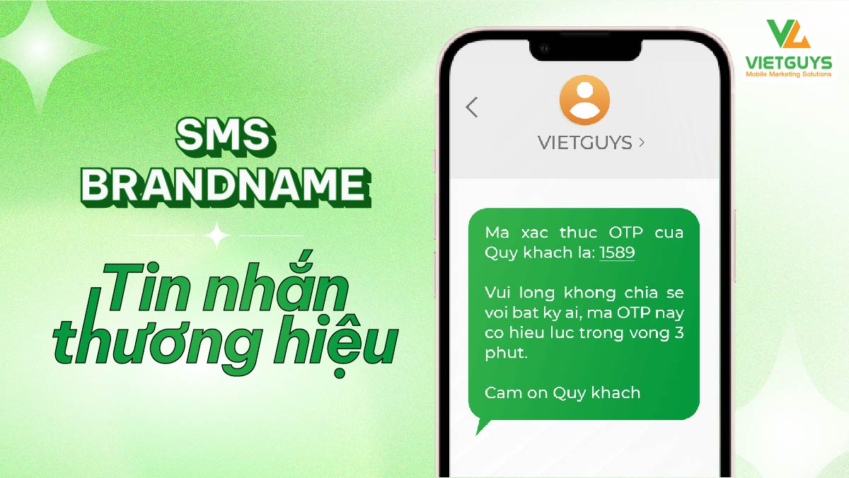 Dịch vụ SMS Brandname.