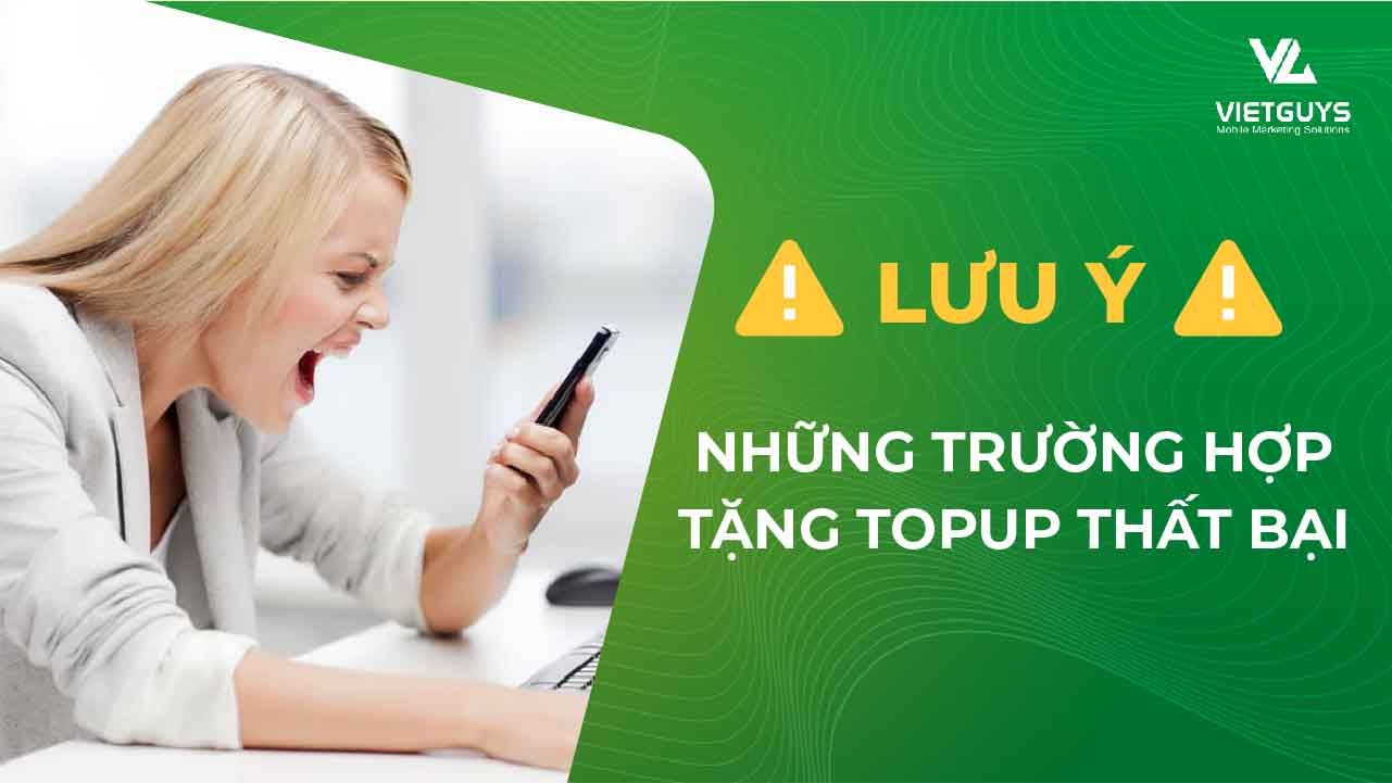 Một số lưu ý cho doanh nghiệp khi triển khai Mobile Topup.