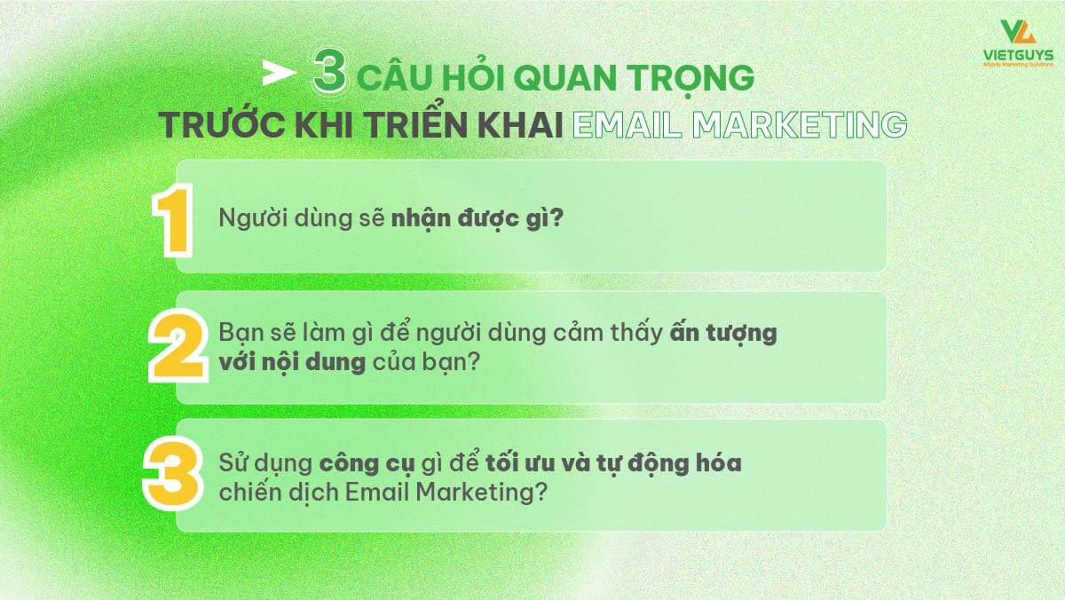 Mẹo triển khai Email Marketing.