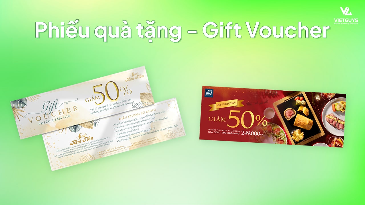 Phiếu quà tặng (Gift Voucher).