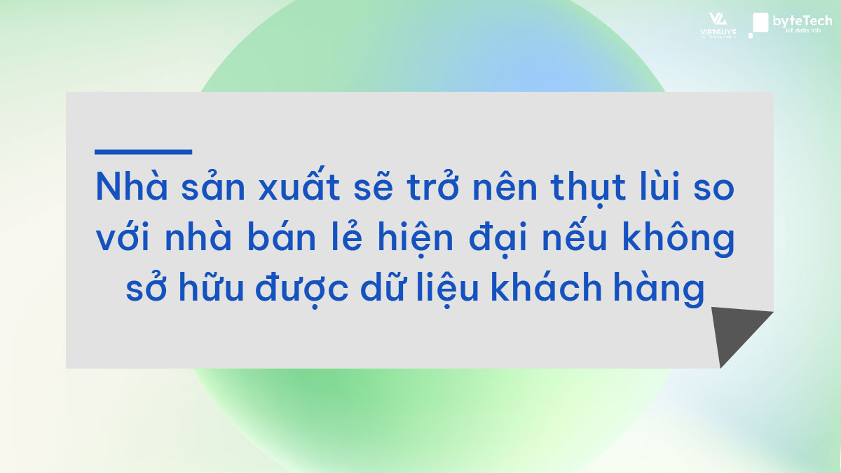 Giải pháp dữ liệu cho nhà sản xuất - cdp