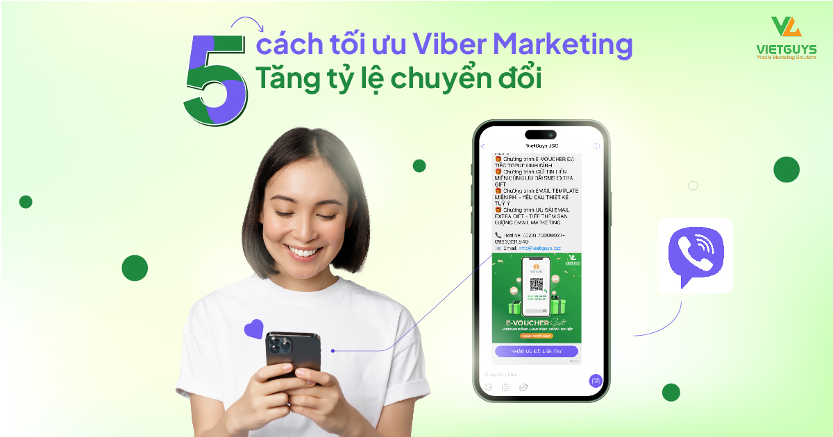 5 cách tối ưu chiến dịch Viber Marketing tăng tỷ lệ chuyển đổi