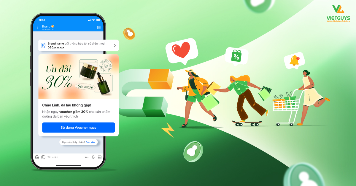 Đánh thức khách hàng ngủ đông bằng chiến lược tin nhắn hiệu quả