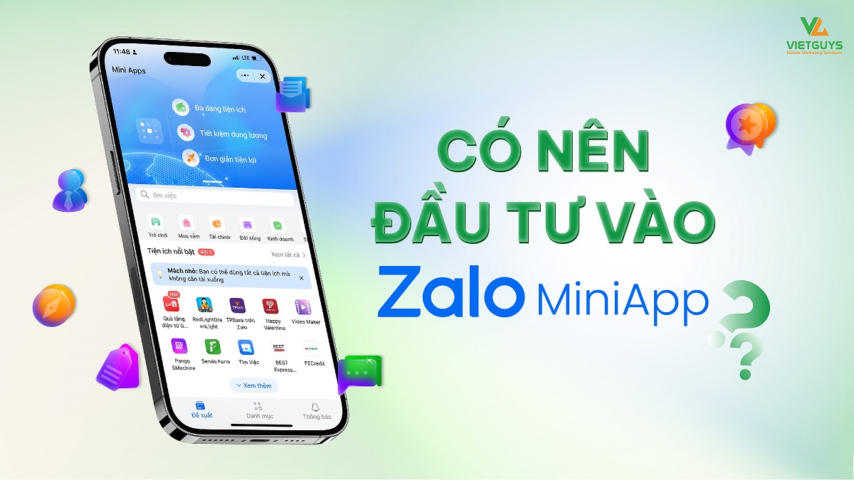 Doanh nghiệp có nên đầu tư vào Zalo Mini App?