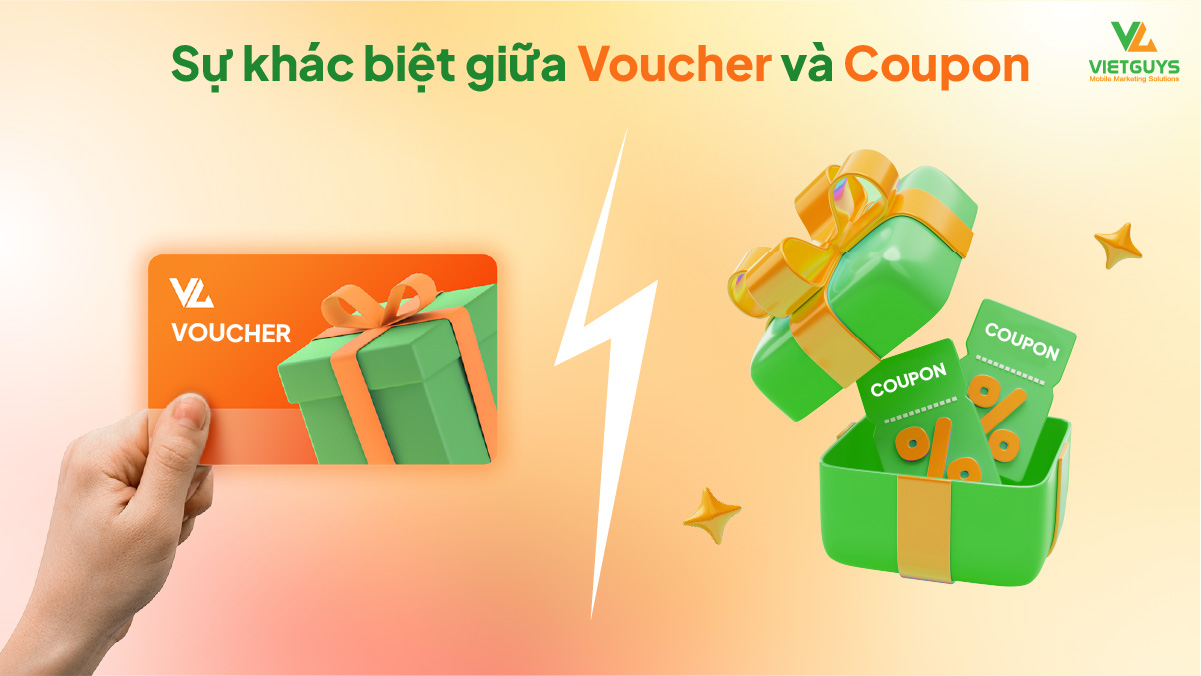 E coupon là gì? Phân biệt voucher và coupon trong kỷ nguyên số