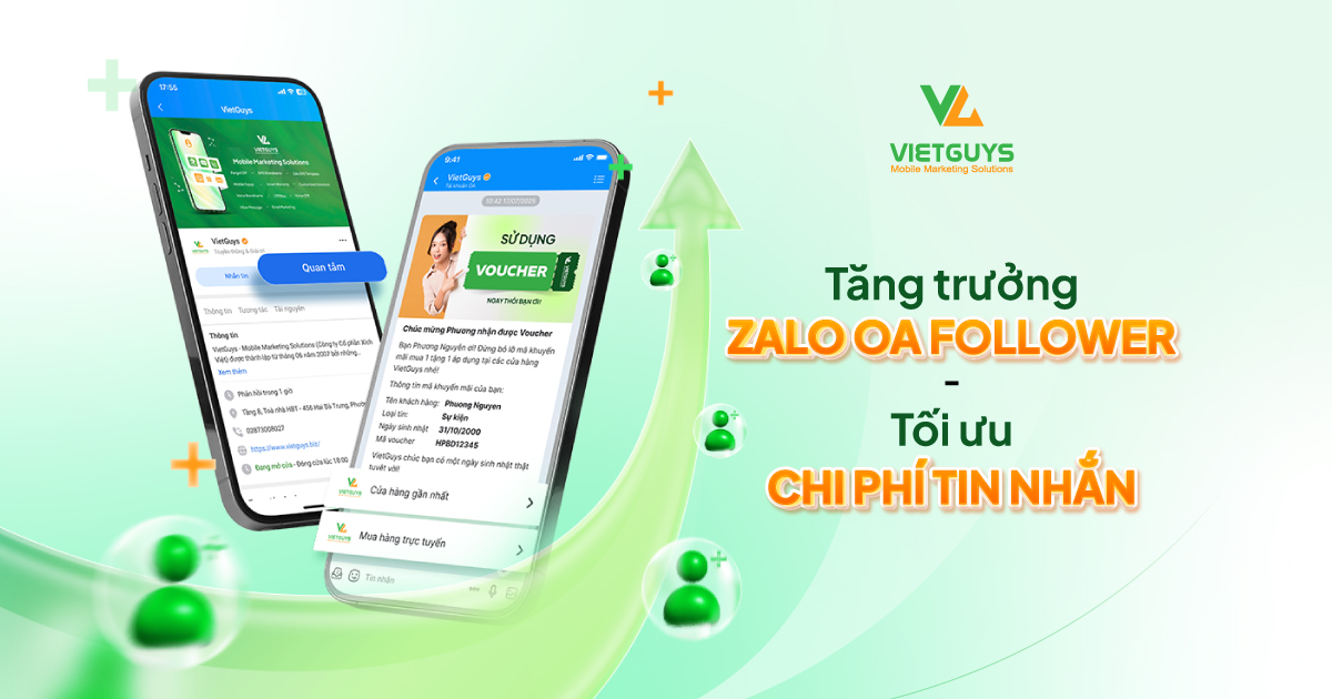 Tối ưu 60% chi phí tin nhắn chăm sóc khách hàng nhờ chiến lược tăng trưởng Zalo OA Follower