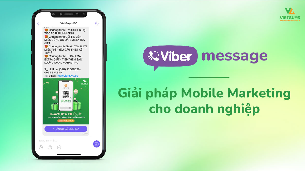 Viber Messaging – Giải pháp Mobile Marketing mới cho doanh nghiệp