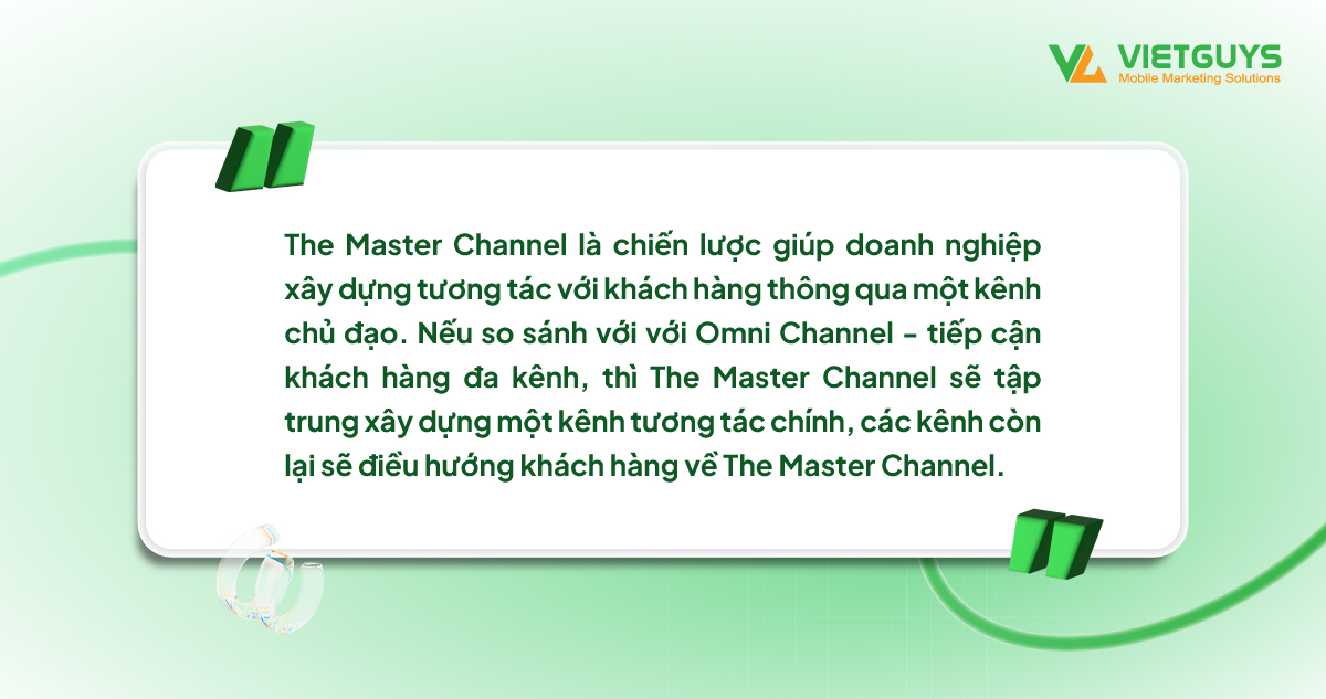 The Master Channel.