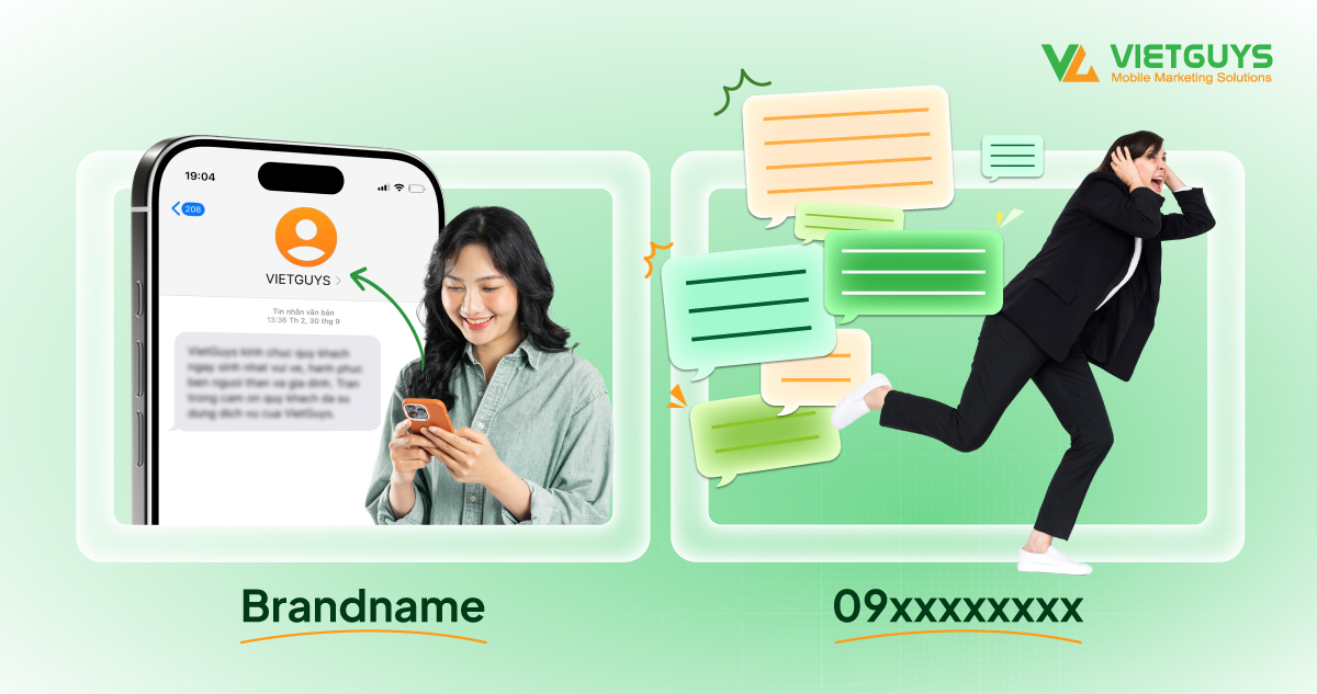 Sử dụng Brandname cho SMS.