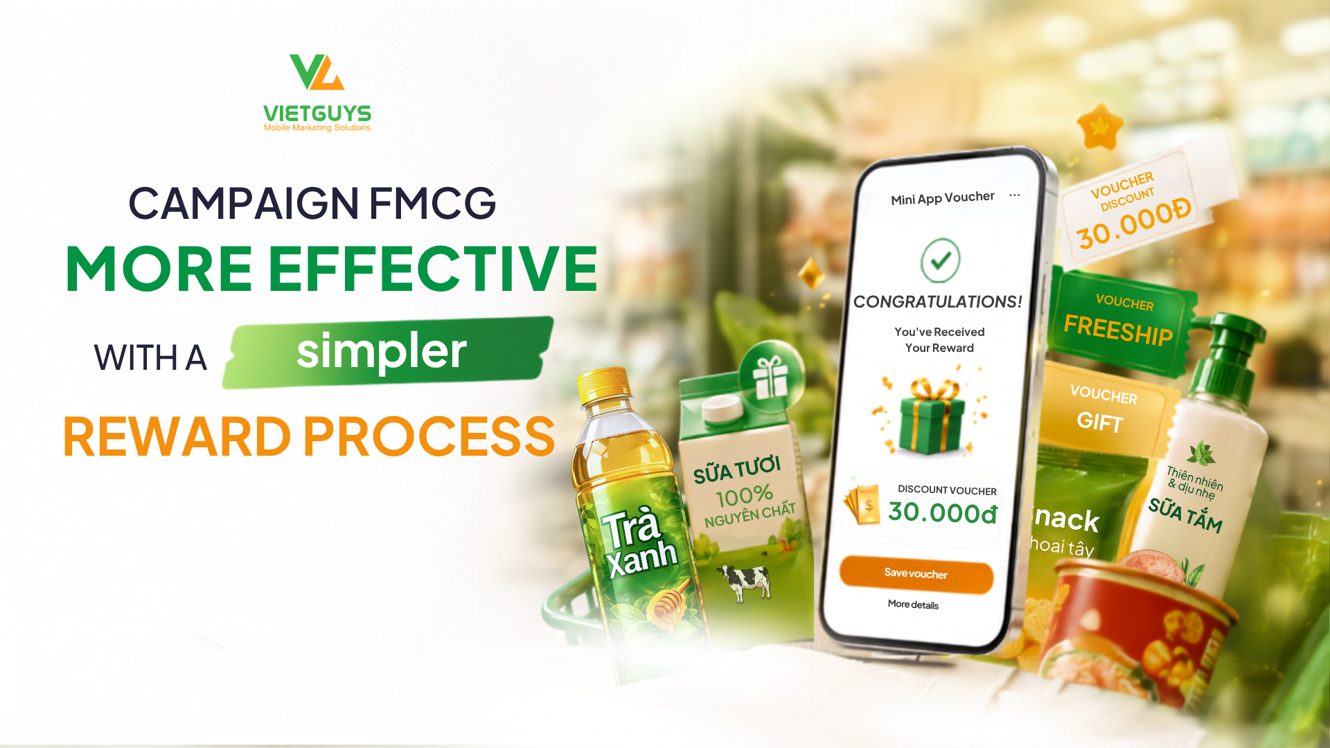 The Simpler the Redemption Process, the More Effective the FMCG Campaign