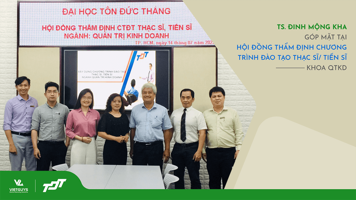 TS. Đinh Mộng Kha tham dự hội đồng thẩm định đào tạo Thạc sĩ/ Tiến sĩ